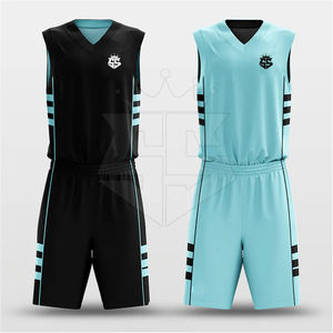 Meilleur uniforme de basket-ball réversible en tissu souple Uniforme de basket-ball confortable de haute qualité avec logo personnalisé - Product Image 4