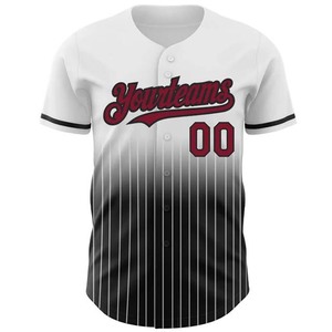 Custom Manufactured Unisex <b>Baseball</b> Jersey Short Sleeve Solid Sublimation Printed Four-Way Stretch Anti-UV Quick Dry 100% Sports - Product Image 1