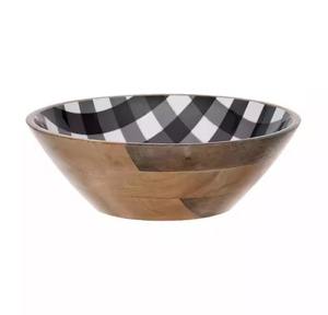 New <b>Enamel</b> Sticker Printed Wooden <b>Bowls</b> for Food or Salad <b>Bowls</b> Small <b>Bowl</b> for Serving Pasta and Cereal - Product Image 4