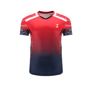 2025 Customized <b>Table</b> <b>Tennis</b> Badminton Uniform High Quality Sublimate <b>Tennis</b> Wear Breathable Feature Front Logo for Sale - Product Image 2
