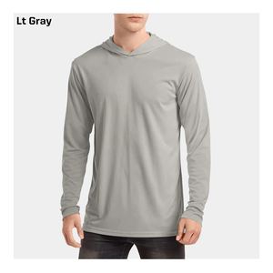 เสื้อยืดแขนยาวออกกำลังกายสำหรับผู้ชายเสื้อผ้าออกกำลังกายฟิตเนสวิ่งออกกำลังกาย - Product Image 1
