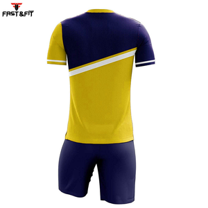Uniformes de football de haute qualité prix de gros combinaison d'entraînement à séchage rapide uniforme de football ensemble d'uniformes de football pour hommes - Product Image 3