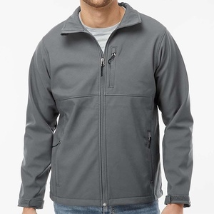 Chaqueta de bombardero táctica para hombre, cuello levantado, Cordura, carcasa suave, cremallera, transpirable, cortavientos de talla grande - Product Image 1