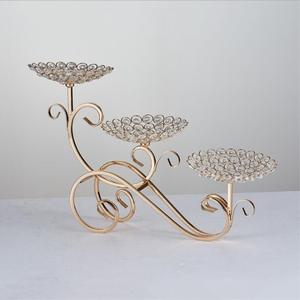 Bougeoir Bougeoir en métal pour l'éclairage et la décoration de la maison Ensemble Bougeoir décoratif élégant finition antique - Product Image 1