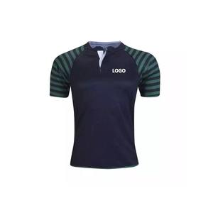 2025 maillots de rugby pour hommes respirants de haute qualité personnalisés ventes d'usine chemises sublimées OEM - Product Image 1