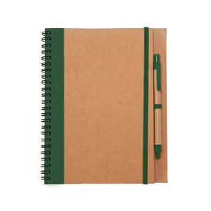 Quaderno A5 Riciclato Akule, Gadget Promozionale Sostenibile, Ecologico ed Elegante - Product Image 2