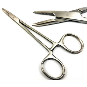 Portaagujas Baumgartner, Pinzas de Sutura Quirúrgicas Rectas, Acero Inoxidable, Certificado CE, OEM - Product Image 3