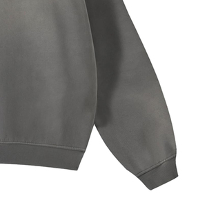 Sweats à capuche zippés d'hiver teints à l'acide pour hommes entièrement personnalisés 100% coton respirant pour hommes Heavy Weight Fleece Zipper Hoodie - Product Image 3