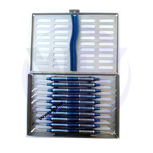 Instruments de remplissage composite dentaire, ensemble complet, outils de dentisterie restauratrice pour les laboratoires, acier inoxydable, prix de gros, fabriqué par Wenquar - Product Image 1