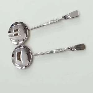 Premium Metal Cutlery Set New Zigzag <b>Salad</b> <b>Server</b> Sustainable and Stylish for Hotel Kitchenware - Product Image 1