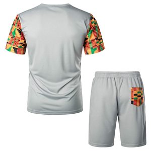 Conjunto de Camiseta y Pantalones Cortos para Hombre, Talla Grande, con Logotipo Personalizado, Precio al por Mayor 2026, con Tela Transpirable Ecológica - Product Image 2