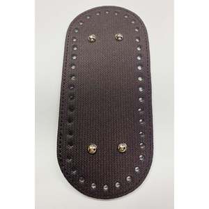 Plantillas deportivas y cómodas Base de bolso 24x11cm Cuero sintético marrón - Product Image 1