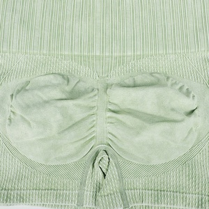 Pantalones cortos de Yoga para mujer, pantalones cortos de compresión ajustados para correr, Jogging, capa Base, entrenamiento de fitness sin costuras para mujer - Product Image 4