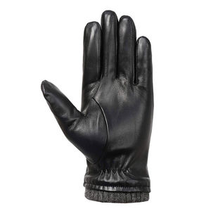 Gants en cuir véritable pour hommes 2024, séchage rapide, respirants, compatibles écran tactile, toutes saisons, pour la conduite et la mode - Product Image 4