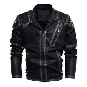 Service OEM Vestes de moto en cuir de qualité supérieure Nouvelle arrivée Veste de moto en cuir à vendre - Product Image 1