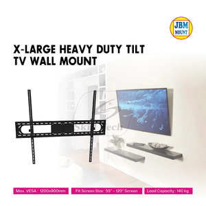 Support de télévision universel avec bras articulés et pivotant à mouvement complet pour installation murale dans le salon ou le bureau - Product Image 2
