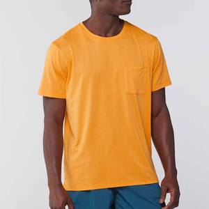 T-shirt manches courtes col rond pour homme, coupe Slim, Fitness musculaire, décontracté, en coton, été - Product Image 3
