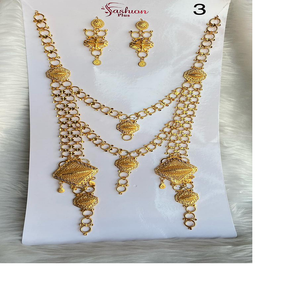 Collares de latón de temática Africana auténtica hechos a medida con pendientes a juego ideales para reventa por diseñadores de joyas para damas - Product Image 4