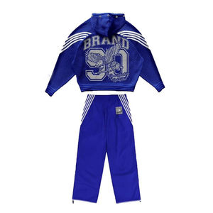 Wholesale New Custom Men's <b>Lightweight</b> Fleece Streetwear Dtg Printed Solid Eco-Friendly Cropped Flare Sweatpants and <b>Hoodie</b> Sets - Product Image 3