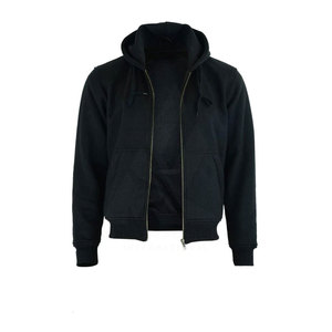 Sweat à capuche zippé pour homme, design personnalisé, solide, décontracté, hiver, poche, 100% coton, polaire, séchage rapide, respirant, haute qualité, léger - Product Image 5