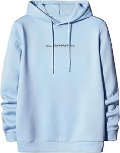 เสื้อฮู้ดผู้ชายคุณภาพสูง ผลิตตามสั่ง ผ้าฝ้ายหนานุ่ม ดีไซน์ใหม่ทันสมัยสำหรับฤดูหนาว พร้อมงานปัก - Product Image 1