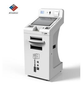 Kiosque de remplissage de formulaire 19 pouces entièrement configurable avec lecteur d'identification et imprimante Équipement de service personnalisable - Product Image 1