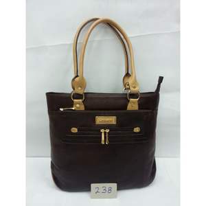 Traditional Style Ladies Genuine Leather Foldable Zipper Closure Waterproof <b>Large</b> Capacity Luxury <b>Handbags</b> OEM Support - Product Image 1