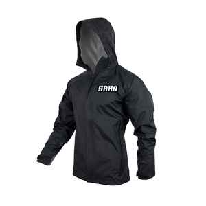 แจ็กเก็ตกันฝน GAA ซิปเต็มรูปแบบพร้อมฮู้ดกันฝนโพลีเอสเตอร์แห้งเร็วและเอวยางยืดสำหรับฝึกซ้อม - Product Image 5