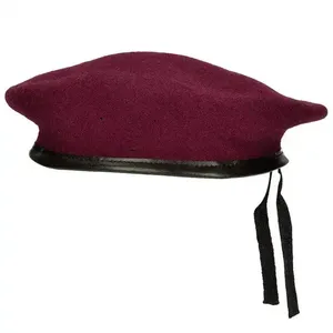 高品质轻质舒适贝雷帽彩色官员贝雷帽定制彩色原始设备制造商服务定制