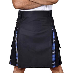 Kilts utilitarios para hombre, palillos de tambor acrílicos y de cuero cómodos de secado rápido, diseño personalizable, servicio OEM para adultos, novedad - Product Image 1