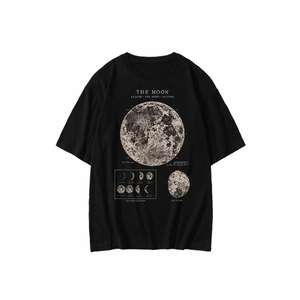 Camiseta ajustada de gran tamaño, accesorios de tela a la moda para hombre, camisetas de media manga, camisetas personalizables de calidad genuina de peso pesado - Product Image 5