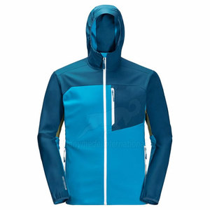Latest Style Hooded Canvas Windbreaker <b>Jacket</b> Wholesale Best Selling for <b>Men</b> with Front Logo in Reasonable Price - Product Image 1