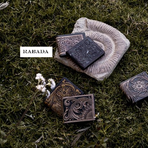 New Stylish Unique Engraved Leather <b>Wallet</b> Hand Carved <b>Men's</b> Leather Bi Fold <b>Wallet</b> Personalized Hand Tooled Fancy Leather Purse - Product Image 5