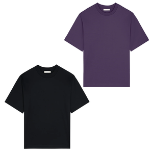 Camiseta de gran tamaño esencial atemporal, camisetas Unisex de algodón de alta calidad, camisetas de embalaje en caja de 200Gsm, ropa para hombres - Product Image 1