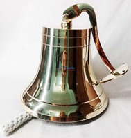 Meilleure sonnette de porte suspendue en laiton pour usage intérieur et extérieur, idéale pour les hôtels, les écoles, les villas et les églises, sonnette de réception parfaite, cadeau