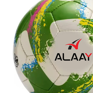Alaay ลูกฟุตบอลปักด้วยมือสำหรับอุตสาหกรรมคุณภาพสูงขนาด5มาตรฐานทนทานต่อการฝึกจับคู่ - Product Image 5
