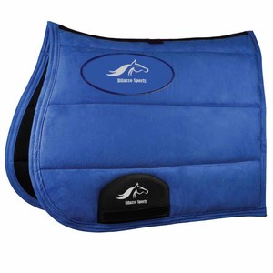 Tapis de selle en daim personnalisé, coussin de selle en velours, pour équitation et saut - Product Image 6