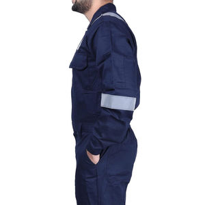 Vêtements de travail haute visibilité, sécurité, réfléchissants, respirants, en coton et polyester, meilleure qualité, nouvelle arrivée, combinaison de sécurité respirante - Product Image 4