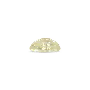 Saphir Jaune Naturel de 6,21 Carats (Pukhraj) - Pierre Précieuse Facettée Taille Émeraude - Product Image 2