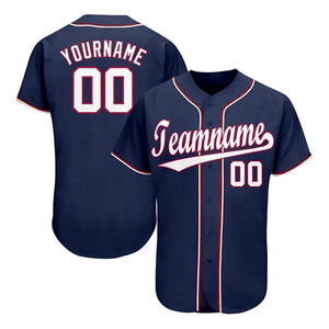 Maillot de baseball personnalisé Lamron Nom de l'équipe Numéro Sublimé Ensemble de baseball à manches courtes LI-BU-006 pour adultes, jeunes et enfants - Product Image 6