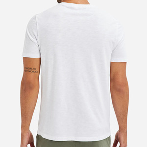 Supima Cotton T <b>Shirts</b> Men's <b>White</b> Color Crew Neck <b>Short</b> <b>Sleeve</b> T-<b>Shirt</b> for Men Women Your Own Design Logo Printing T-<b>Shirts</b> - Product Image 2