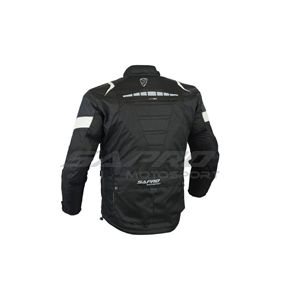 Veste de course moto haut de gamme pour homme Legend, toutes saisons, imperméable, respirante, en Cordura/cuir/polyester, hiver - Product Image 2