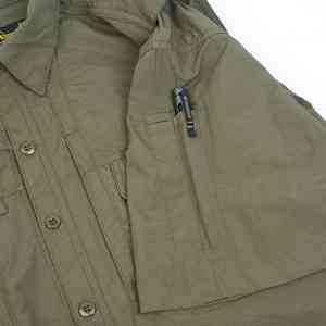 2026 Men Stretch Quick-Dry UPF 50 Waterproof Anti-Static Lightweight Spandex/Cotton Fully Sublimation Print Long Sleeve Fishing - Product Image 2