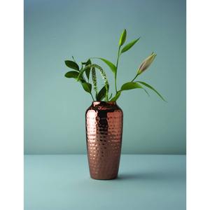 Jarrón de metal plateado minimalista elegante y elegante soporte de flores perfecto para dormitorio de oficina y centro de mesa de la India - Product Image 4