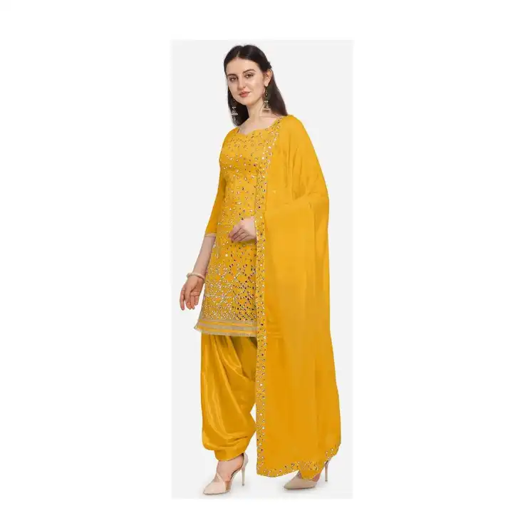 Christmas Special Indian Patiala Salwar Kameez Women Pakistani Suit Top &  Bottom | eBay
