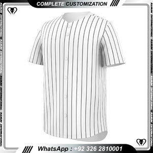 Les maillots de baseball personnalisés de qualité supérieure conçoivent vos propres uniformes de sport personnalisés - Product Image 4