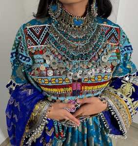 Afghani Vintage <b>Dress</b> With Hand Made Embroidery Unique Antique Comfortable Afghani <b>Dress</b> Women's Kuchi <b>Dress</b> Wholesale OEM - Product Image 3