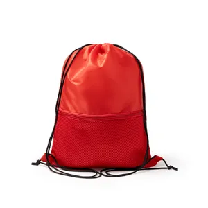 Zaini sportivi con coulisse Tizzle in RPET: Borsa promozionale sostenibile per gadget - Product Image 3