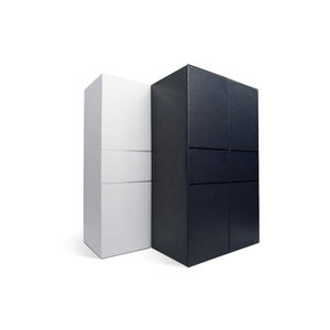 Caja de embalaje para teléfono móvil Caja de accesorios para teléfono móvil Blanco y azul oscuro Protege antiarañazos - Product Image 1