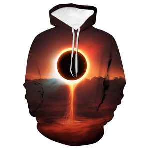 Sweat-shirt à capuche uni 100% polyester pour hommes - Vente en gros, sublimation, nouvelle arrivée - Product Image 4